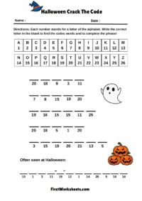 Hallowen Crack The Code