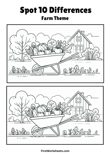 Farm – Spot Differences Farm – Spot Differences